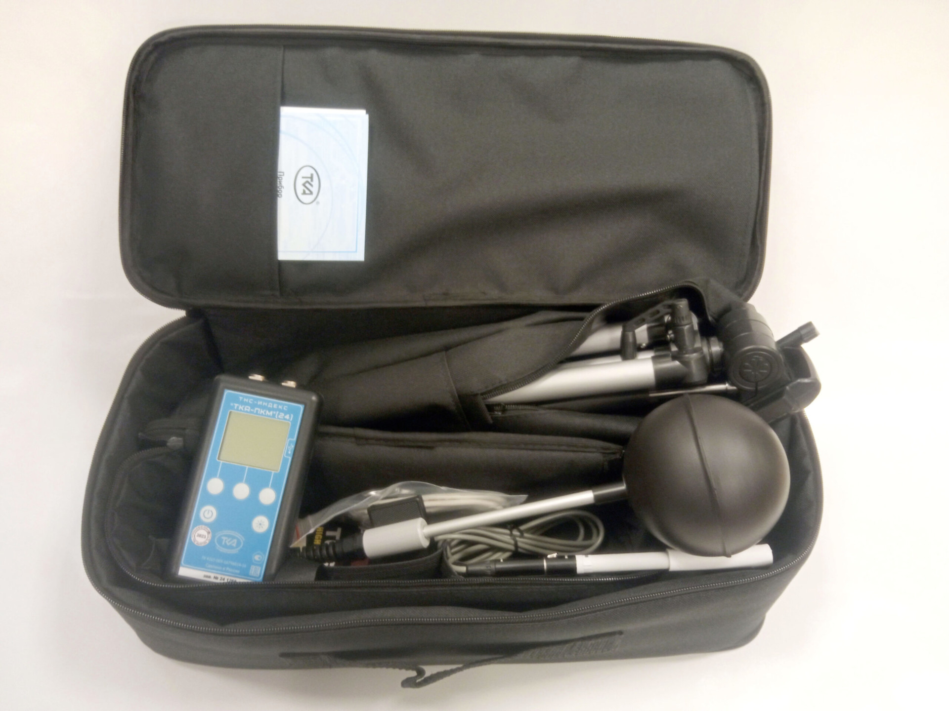 Термогигрометр с расчётом ТНС-индекса "ТКА-ПКМ"(24) с поверкой