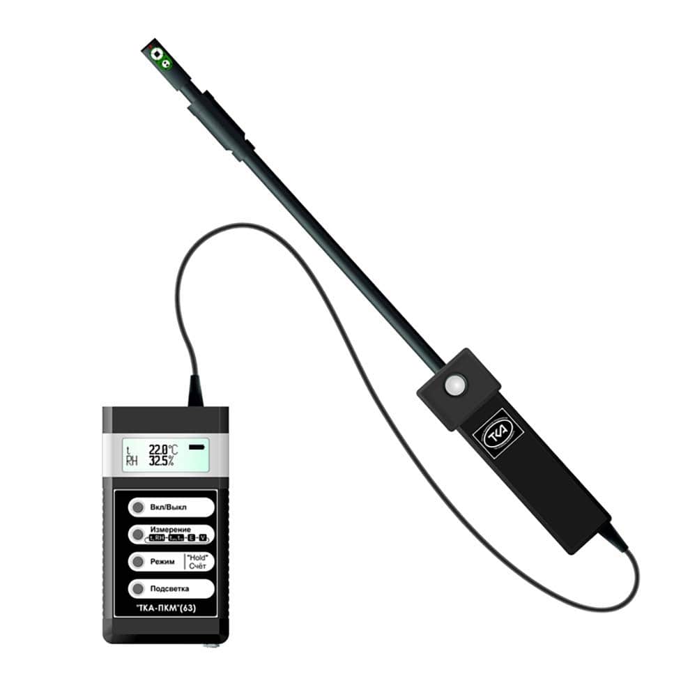 Анемометр + Термогигрометр + Люксметр ТКА-ПКМ (63)