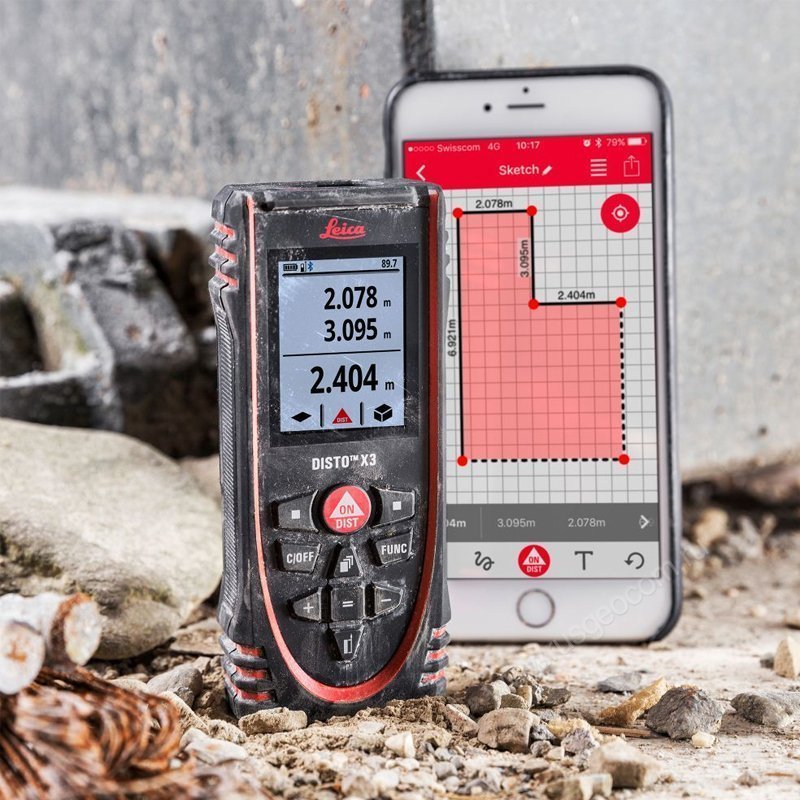 Лазерный дальномер Leica Disto X3