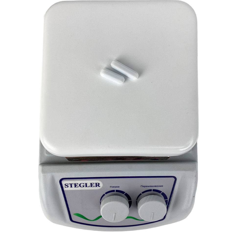 Лабораторная магнитная мешалка с подогревом Stegler HS