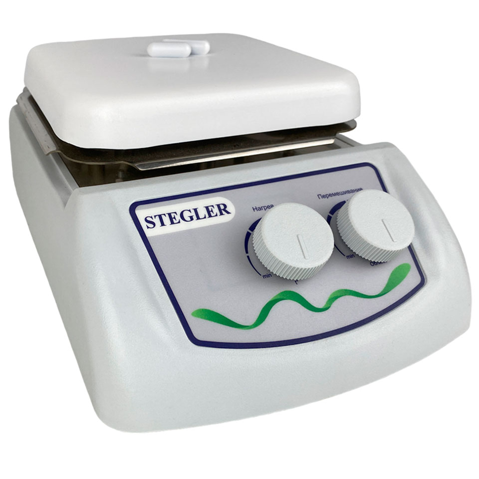 Лабораторная магнитная мешалка с подогревом Stegler HS