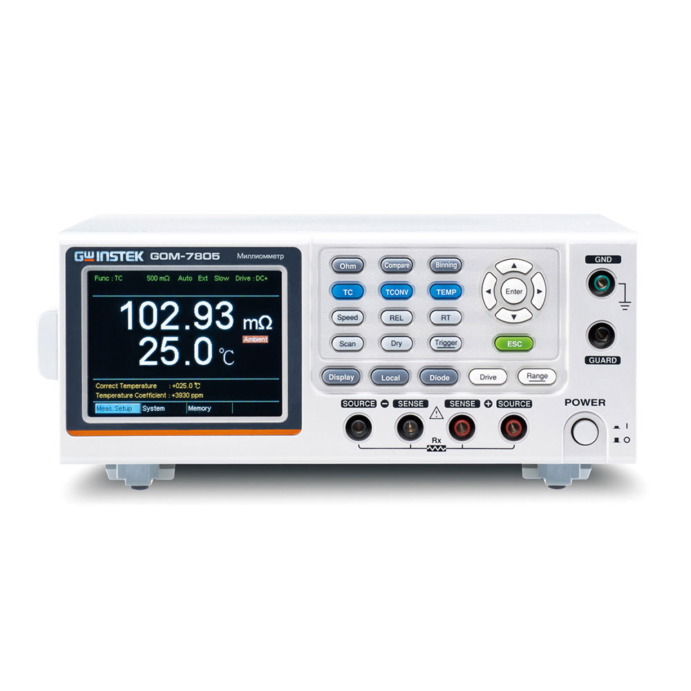 Gwinstek GOM-7804 - миллиомметр цифровой