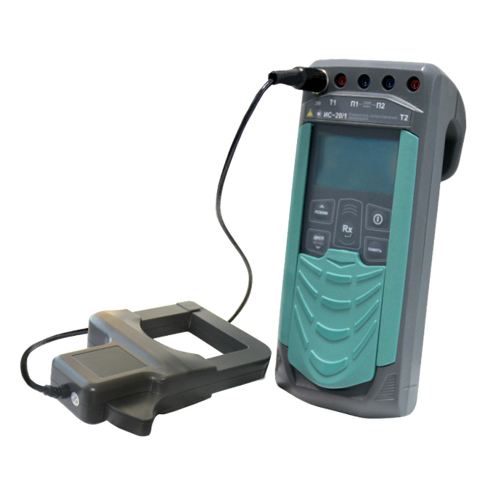 Радио-Сервис ИС-20/1 - измеритель сопротивления заземления с клещами КТИ-20/2