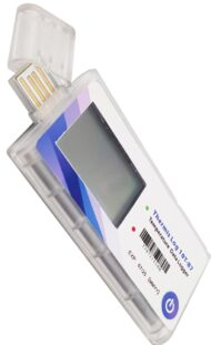 Регистратор температуры (дата-логгер) одноразовый модель Thermis Log 10T-В7 с поверкой